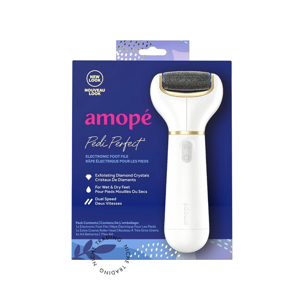 Amop Pedi Perfect Electric Callus Remover Foot File - Dr. Scholl's | Niche Trading Qatar
