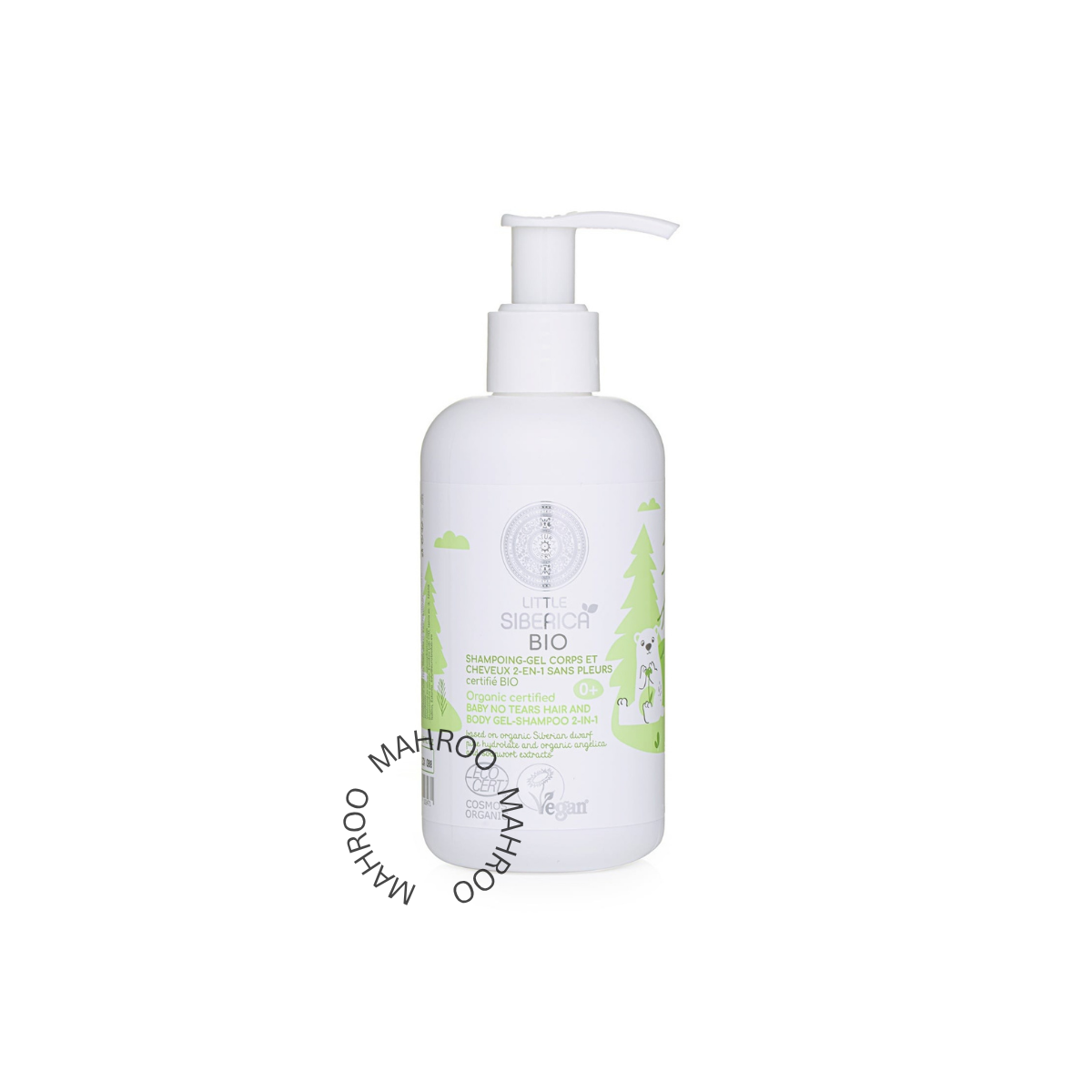 Little Siberica. Baby No Tears Hair and Body Gel-shampoo 2-in-1, 250ml