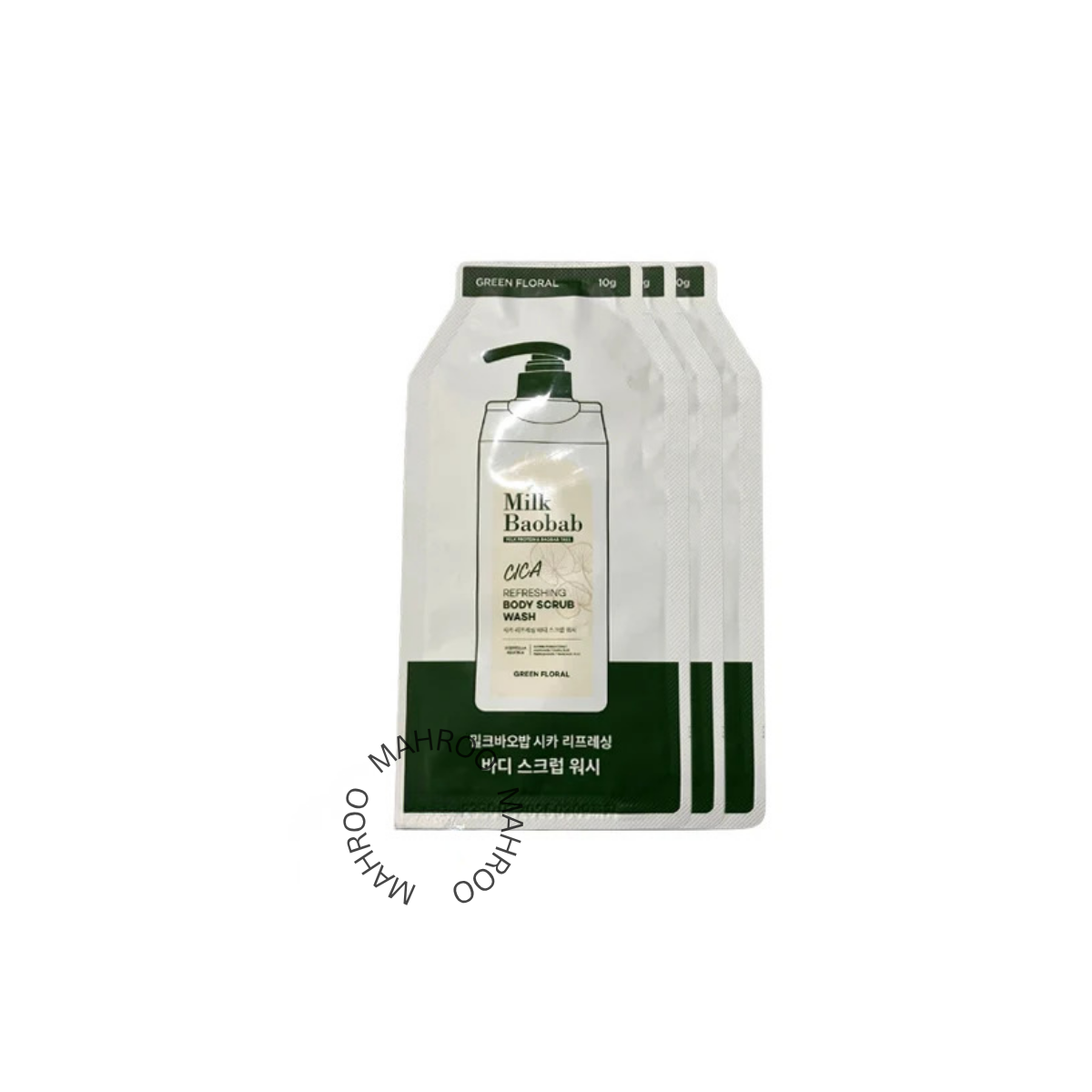 Milk Baobab CICA Refreshing Body Scrub Wash 10g