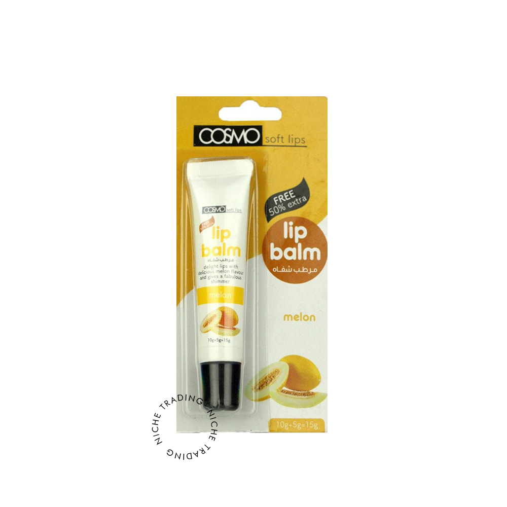 Cosmo Melon Lip Balm 15gm - Cosmo | Niche Trading Qatar