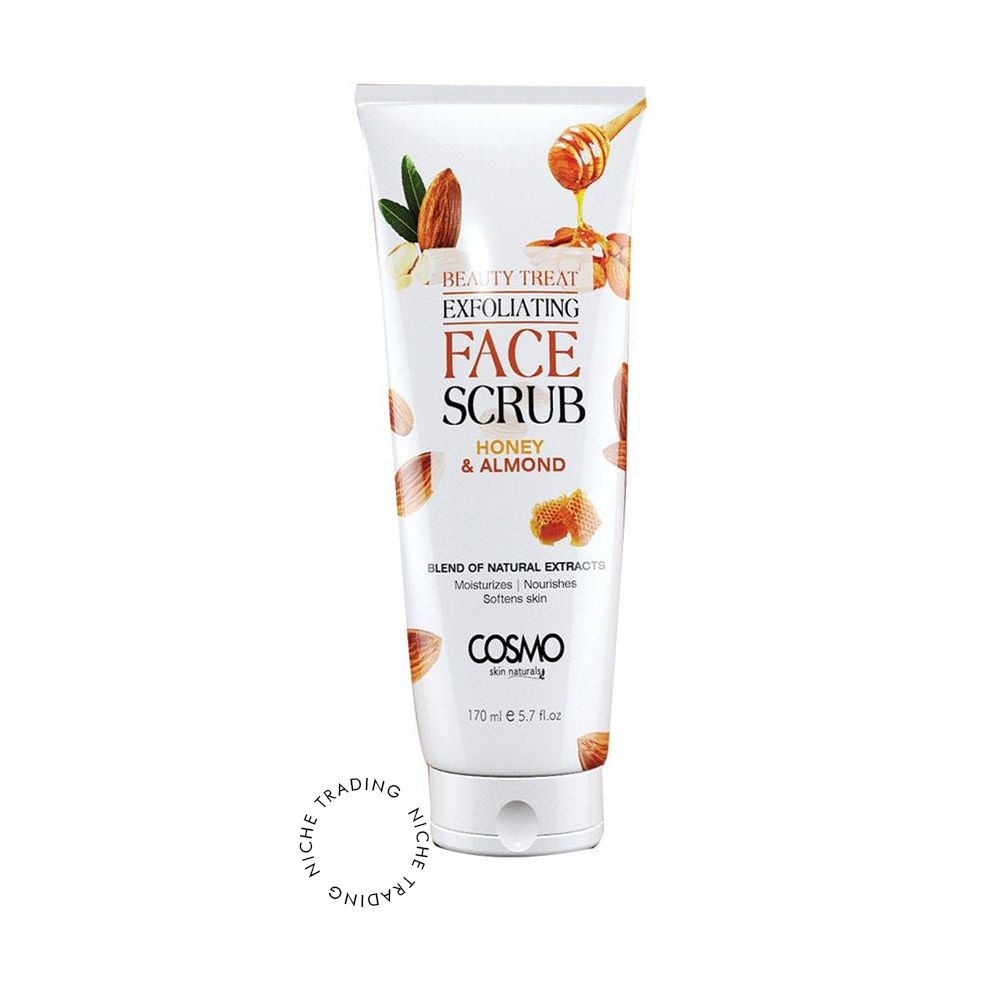 Cosmo Honey and Almond Scrub 170ml