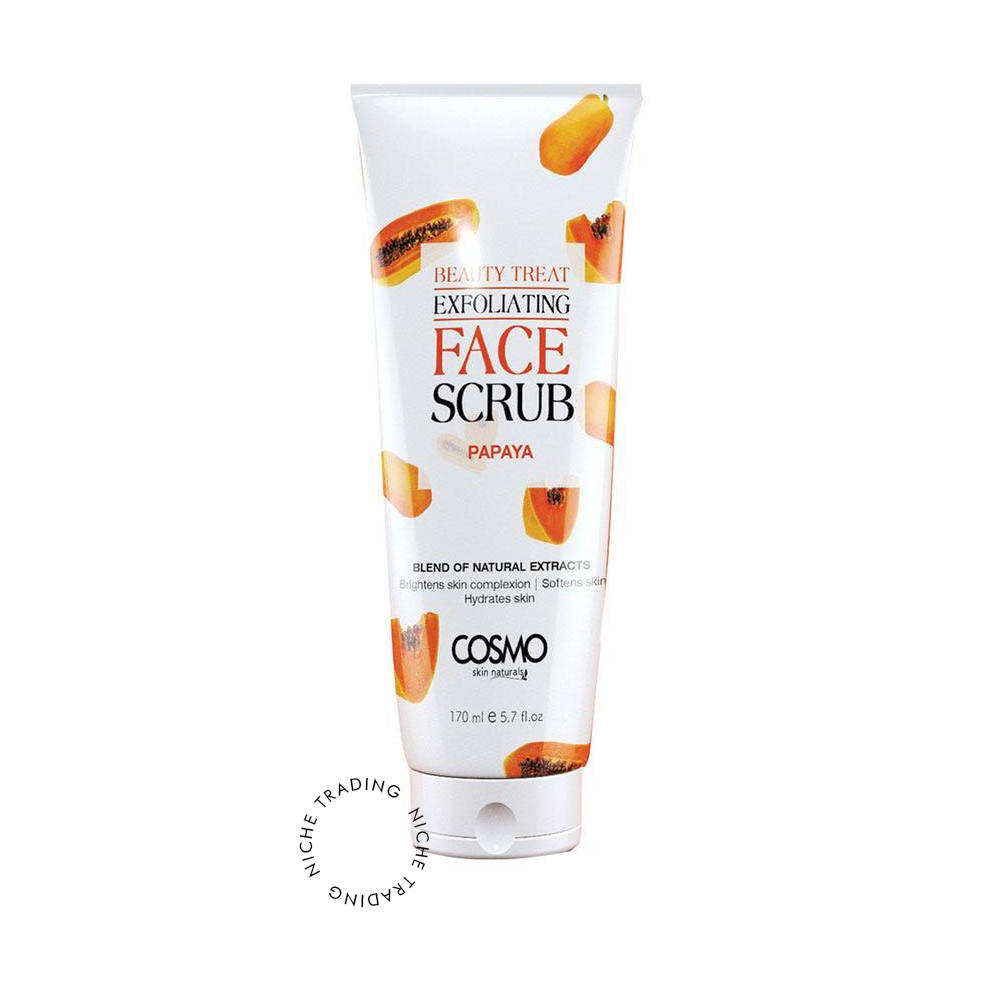 Cosmo Papaya Scrub 170ml Tube - Cosmo | Niche Trading Qatar