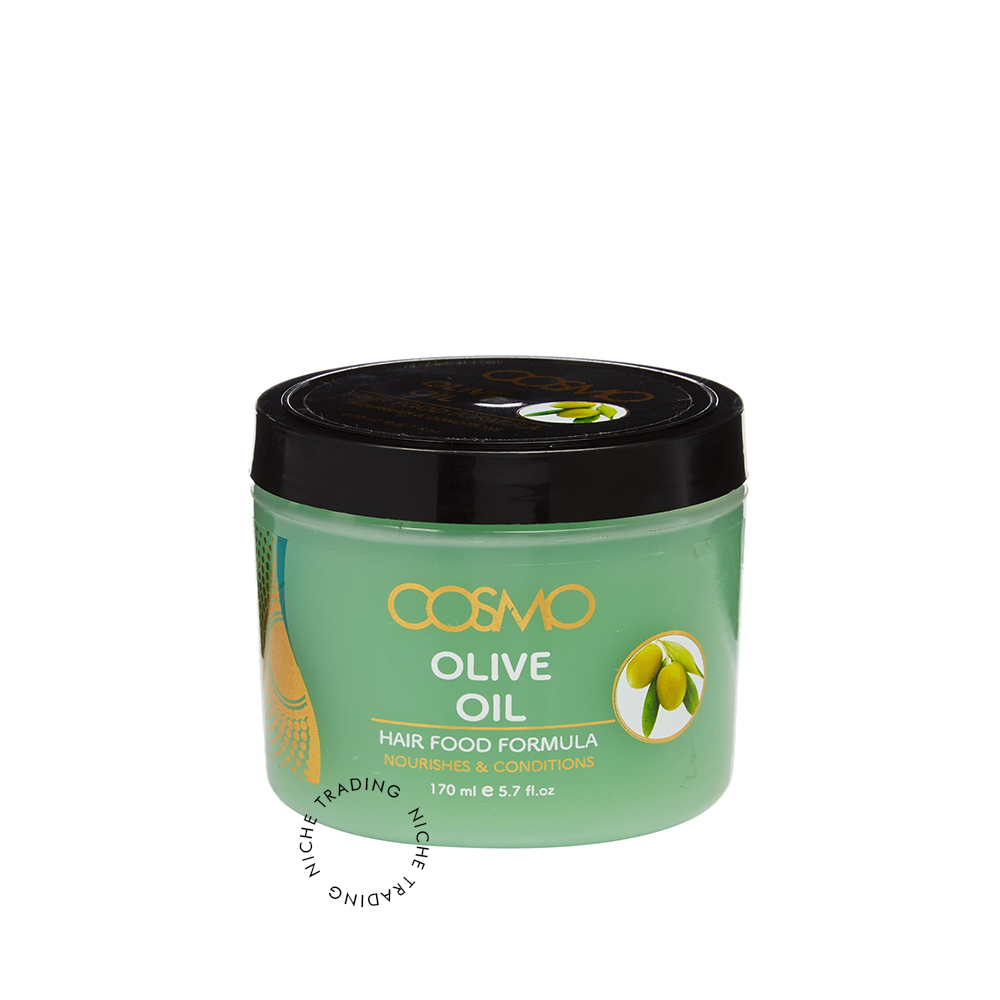 Cosmo Olive Oil Hair Food Hair & Scalp Care 170ml - Cosmo | Niche Trading Qatar