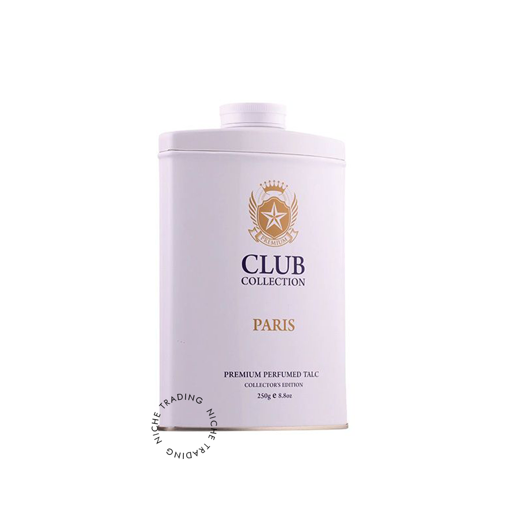 Cosmo Paris Talc 250ml Club Collection - Cosmo | Niche Trading Qatar