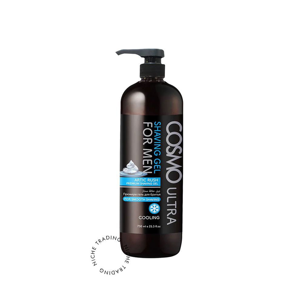 Cosmo Ultra Cosmo Artic Rush Cooling Shaving Gel 750ml - Cosmo | Niche Trading Qatar