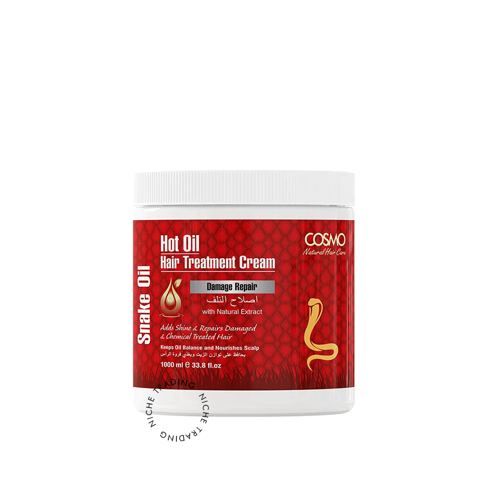 Cosmo Hot Oil Hair Treatment Cream Snake Oil 1000ml