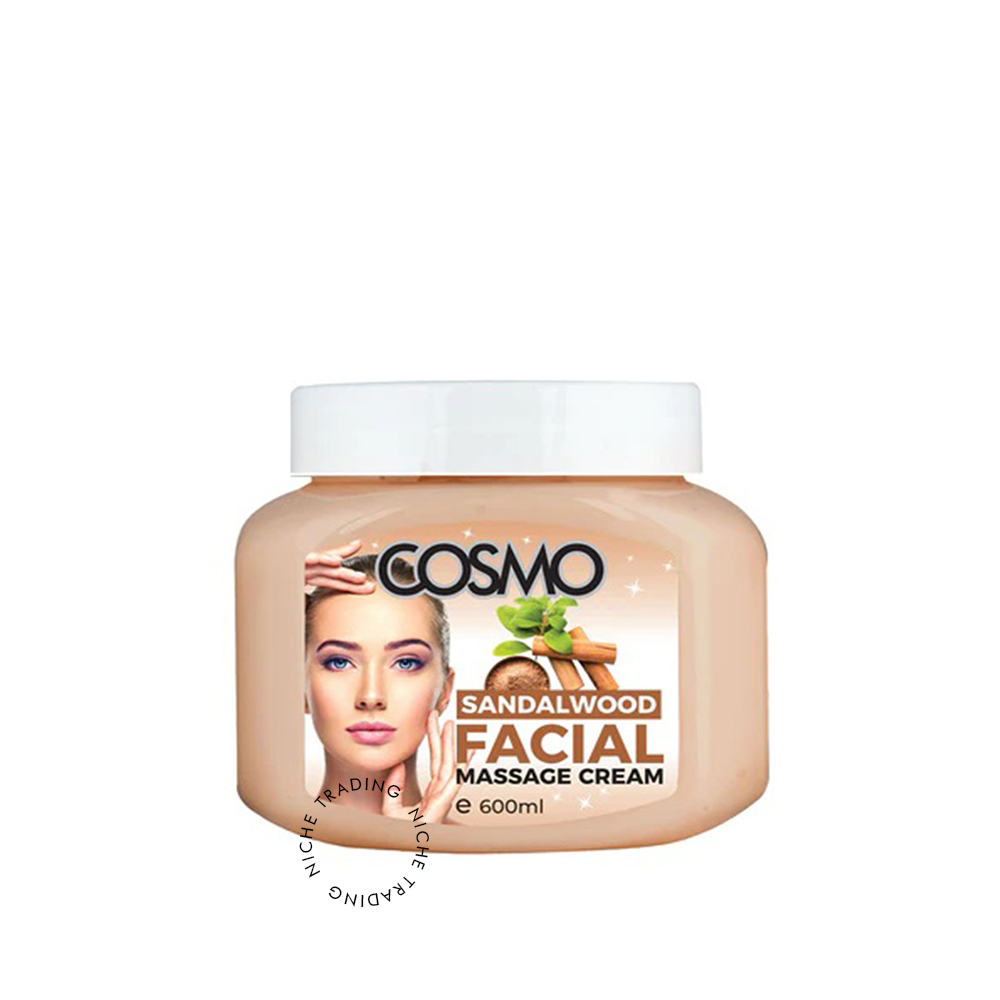 Cosmo Sandalwood Facial Massage Cream 600ml