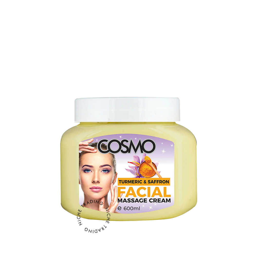 Cosmo Turmeric & Saffron Facial Massage Cream 600ml