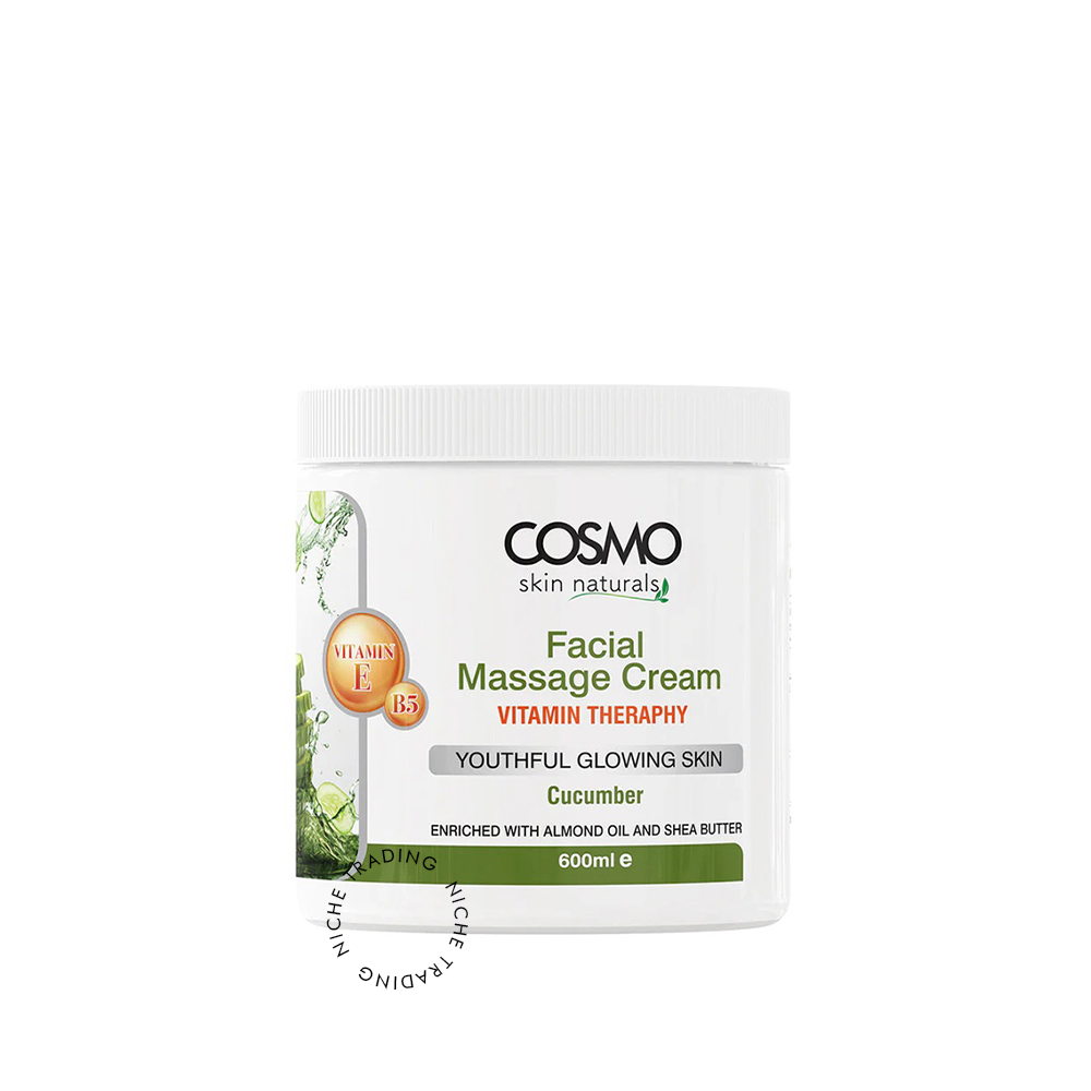 Cosmo Cucumber Facial Massage Cream 600ml