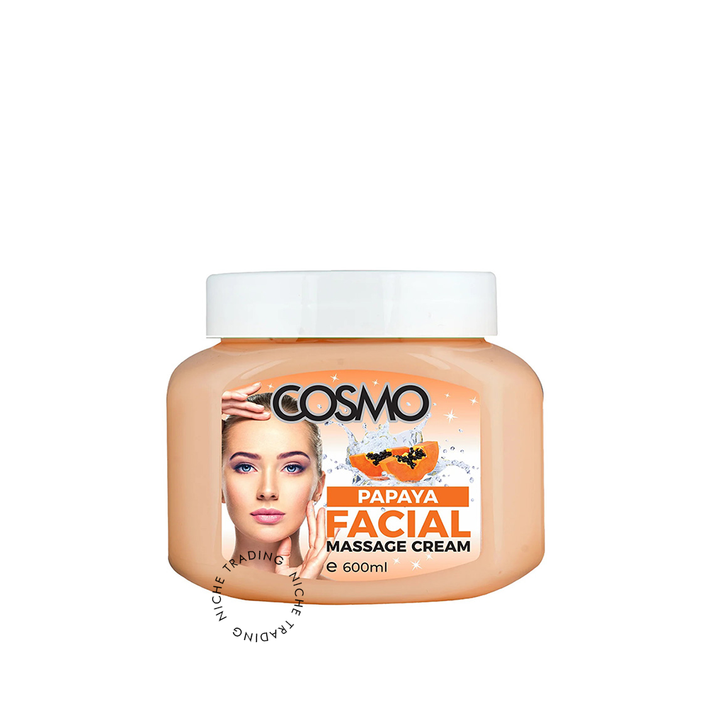 Cosmo Papaya Facial Massage Cream 600ml - Cosmo | Niche Trading Qatar