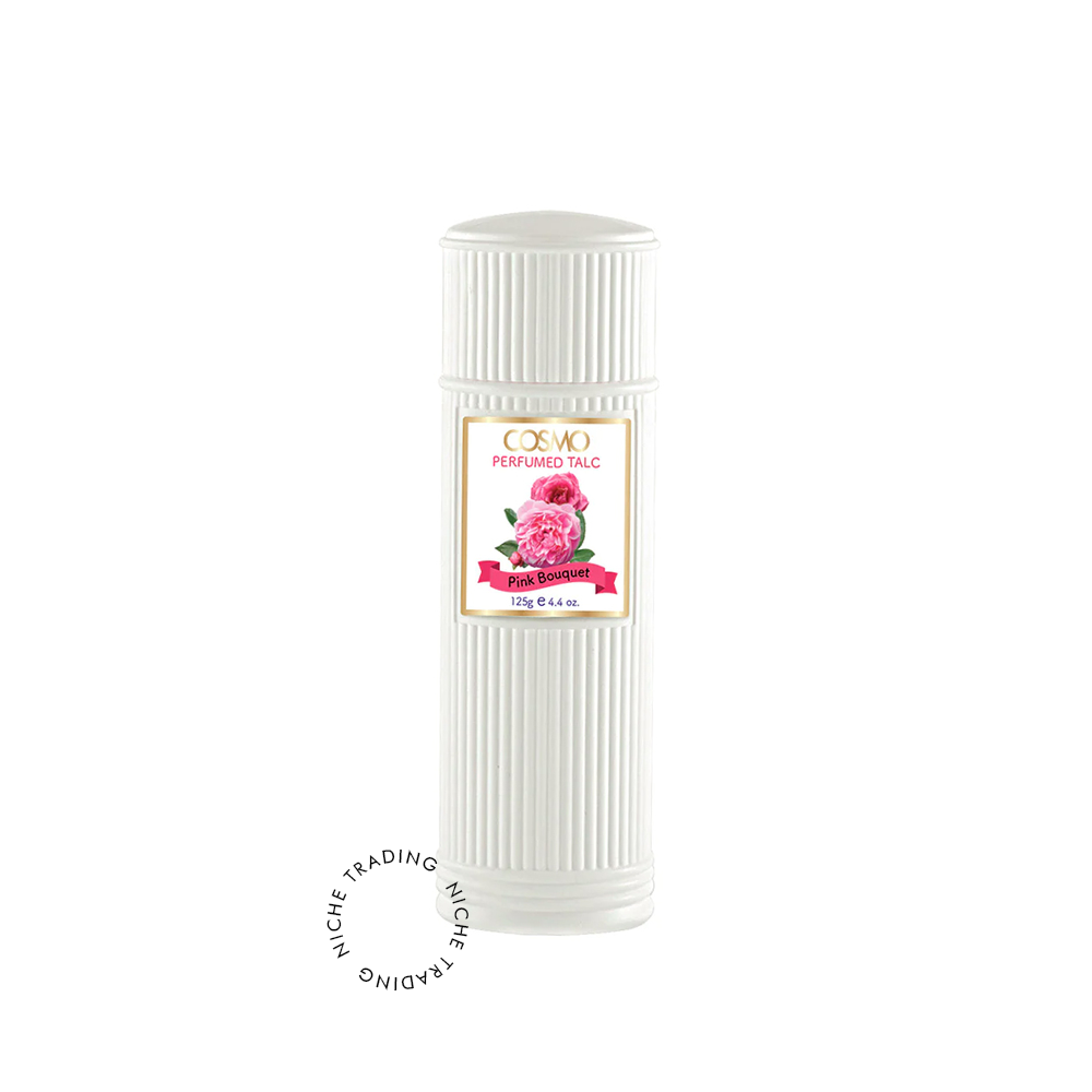 Cosmo Perfumed Talc Pink Bouquet 125gm