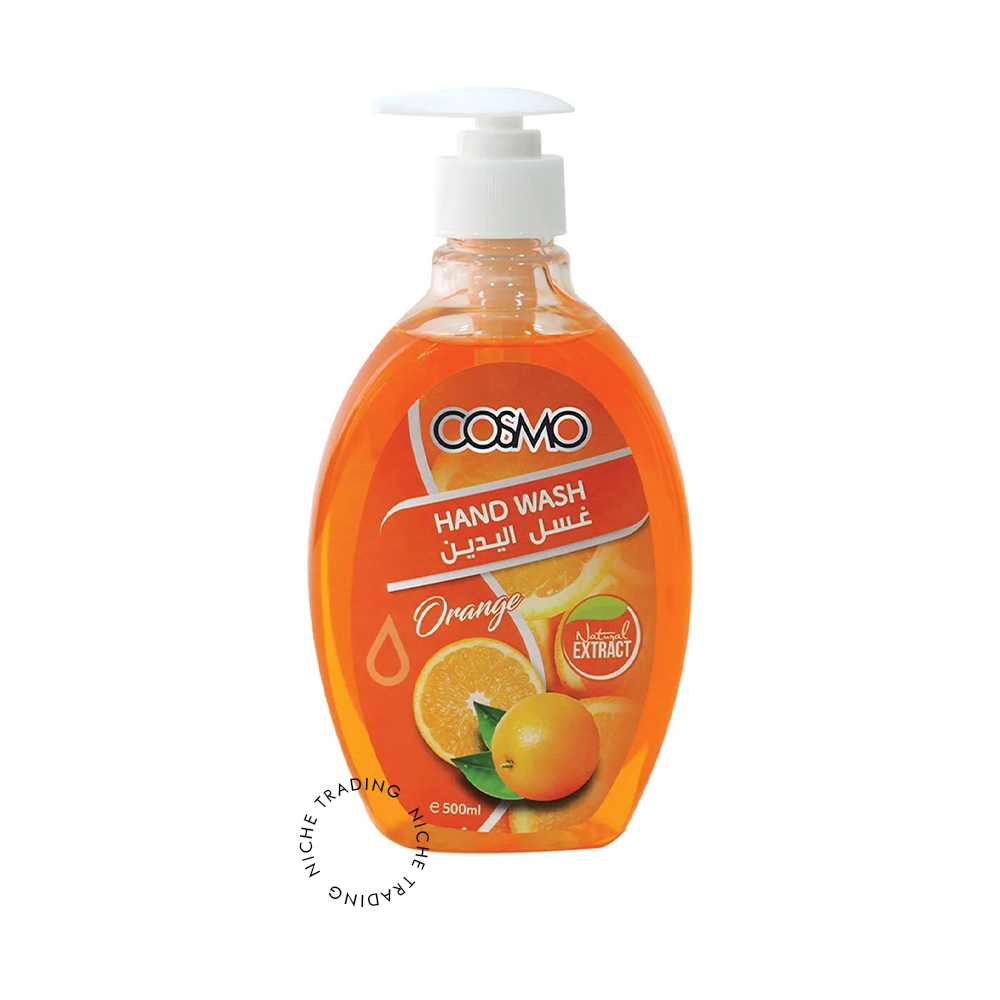 Cosmo Hand Wash Orange 500ml - Cosmo | Niche Trading Qatar