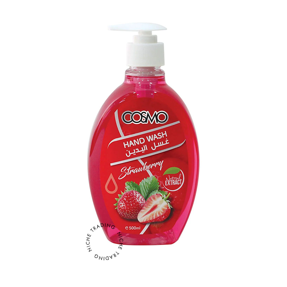 Cosmo Hand Wash Strawberry 500ml