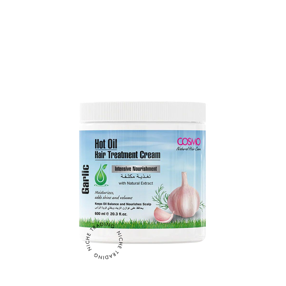 Cosmo Hot Oil Hair Treatment Cream Garlic 600ml