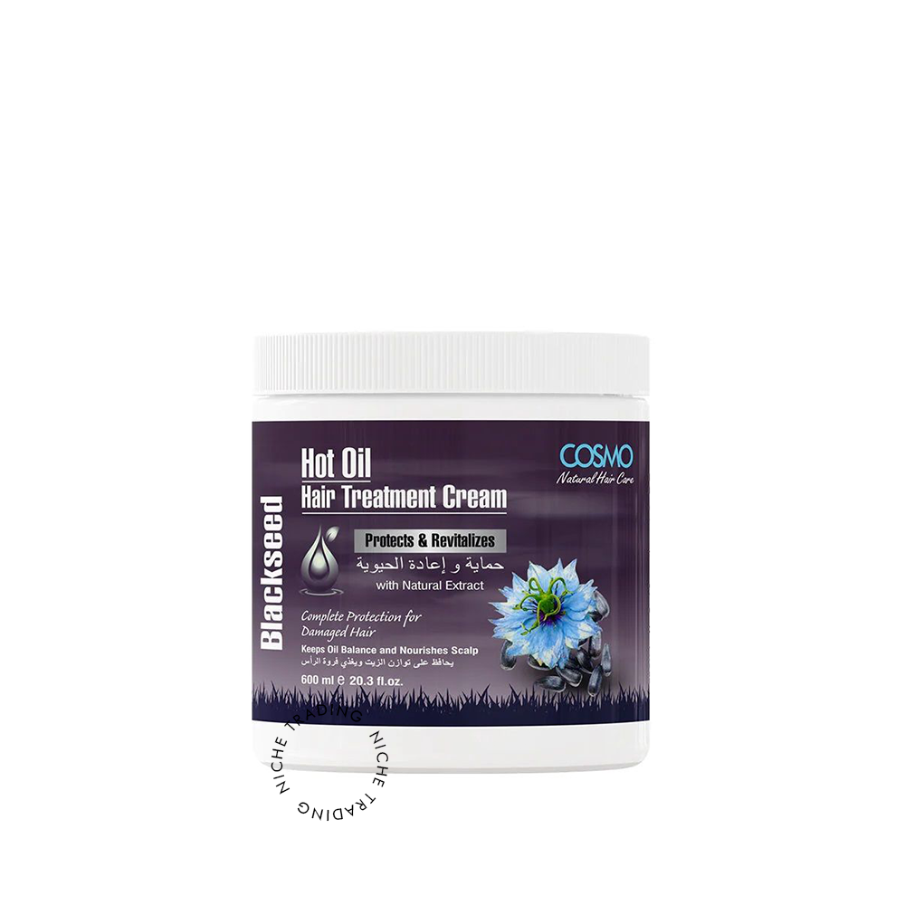 Cosmo Hot Oil Hair Treatment Cream Blackseed 600ml