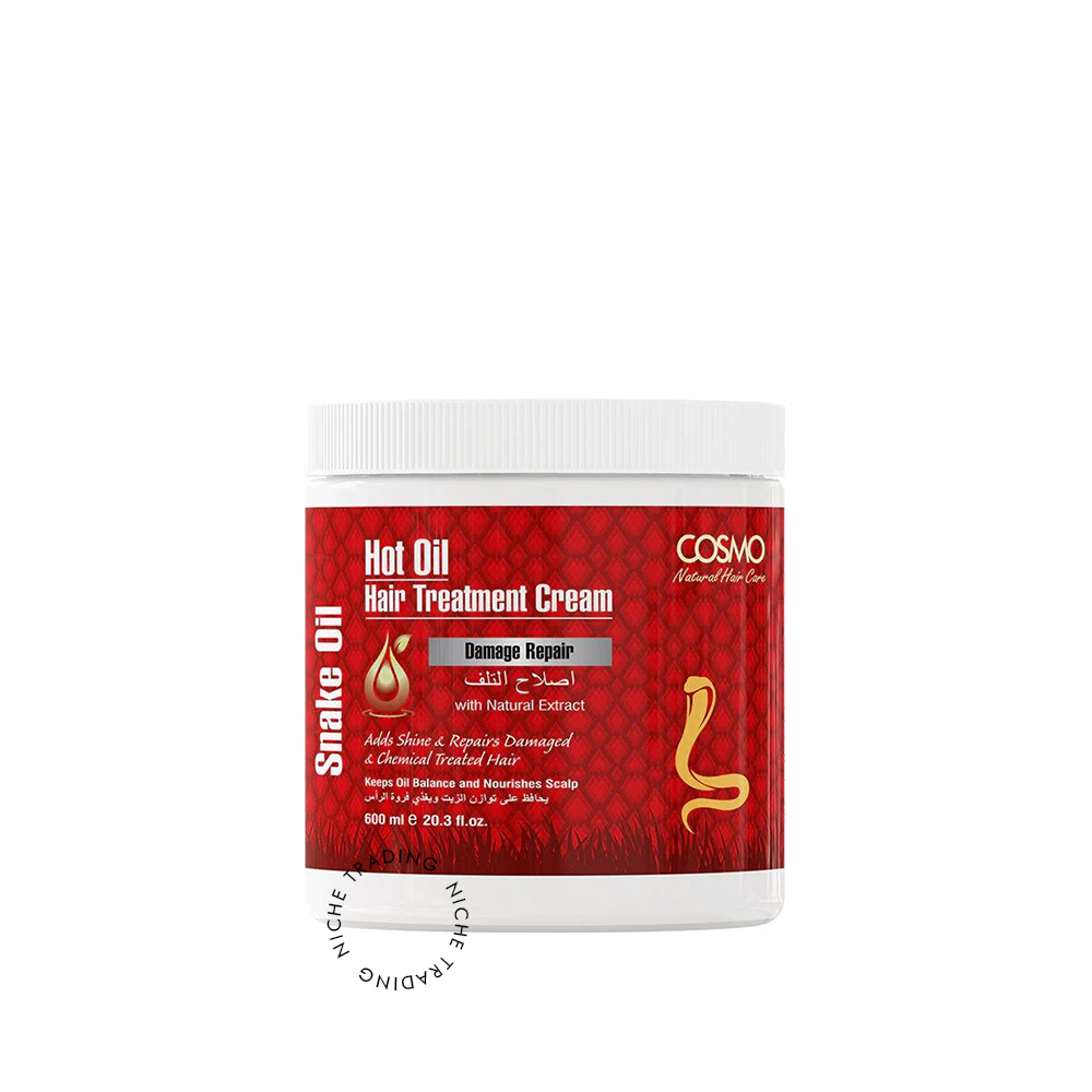 Cosmo Hot Oil Hair Treatment Cream Snake Oil 600ml