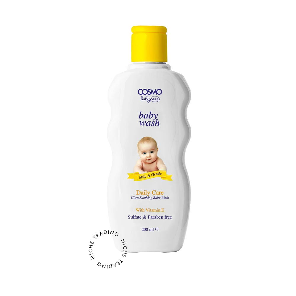 Cosmo Baby Wash Daily Care 200ml - Cosmo | Niche Trading Qatar