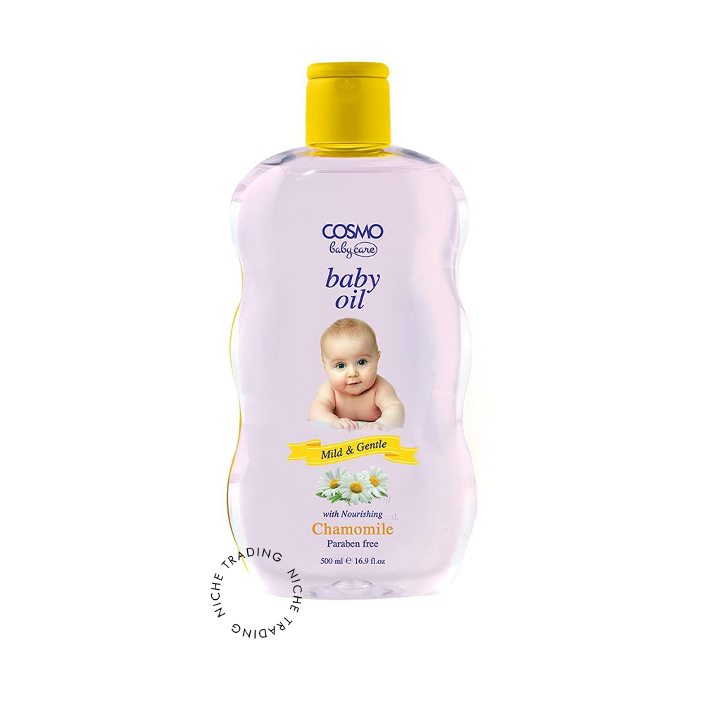 Cosmo Baby Care Baby Oil 500ml - Cosmo | Niche Trading Qatar