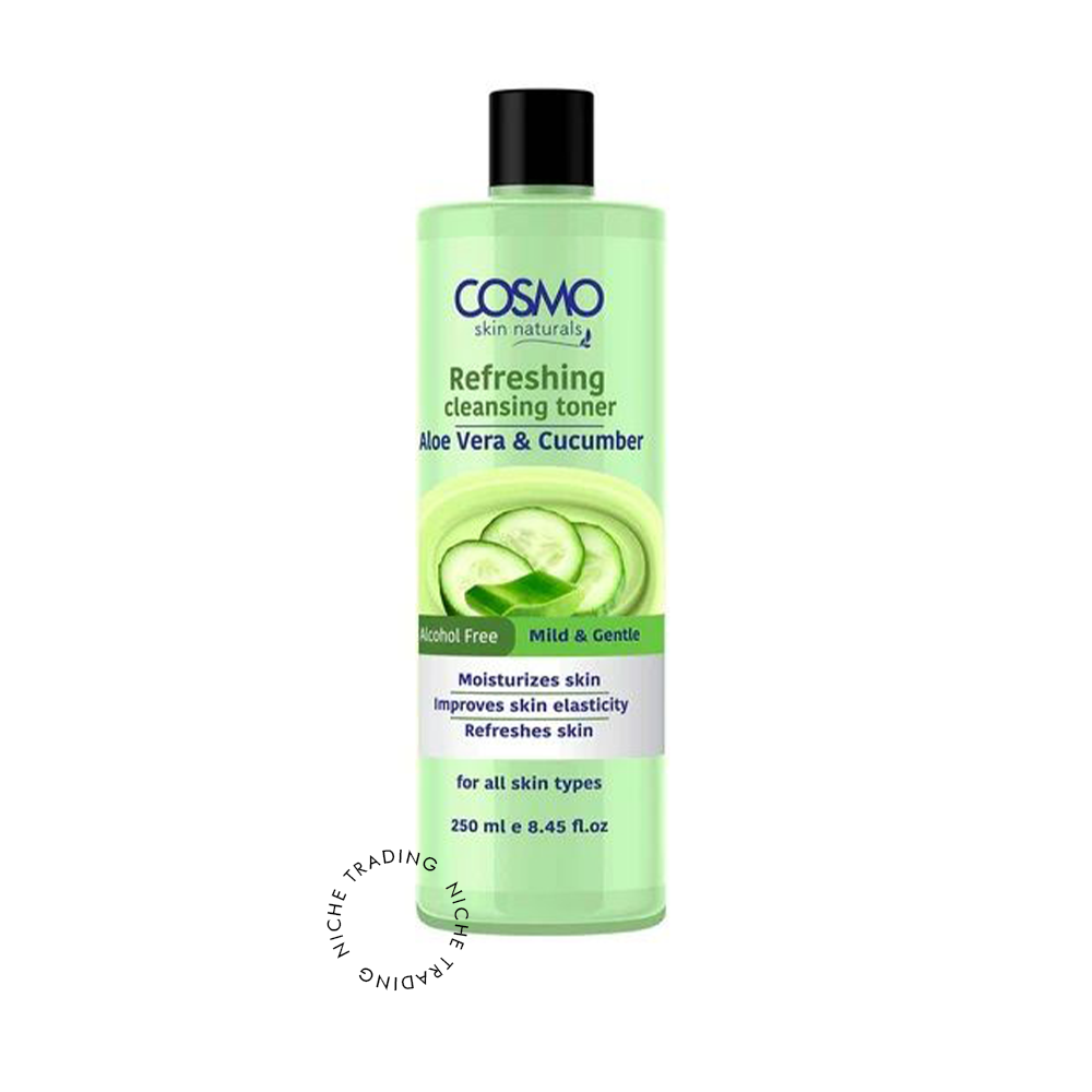 Cosmo Aloe Vera Cleansing Toner 250ml - Cosmo | Niche Trading Qatar