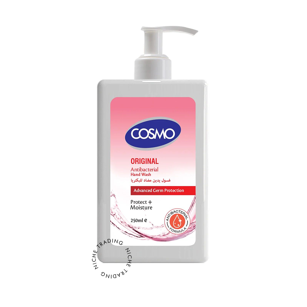 Cosmo Hand Wash Anti Bacterial 250ml Original - Cosmo | Niche Trading Qatar