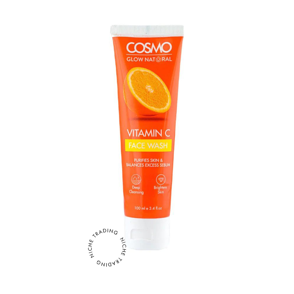 Cosmo Vitamin C Face Wash 100ml - Cosmo | Niche Trading Qatar