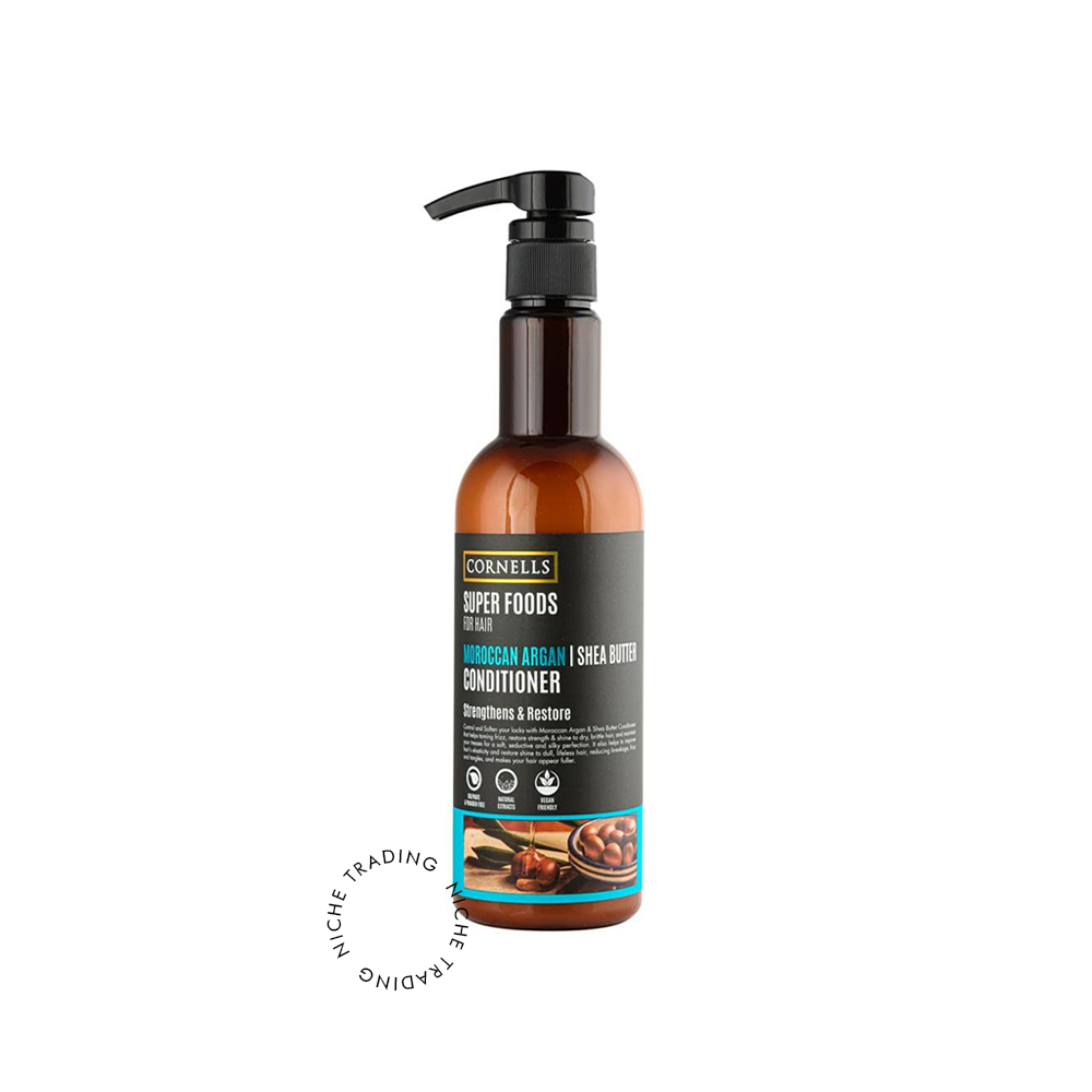 Cornells Super Foods Moroccan Argan / Shea Butter Conditioner 500ml - Cornells | Niche Trading Qatar