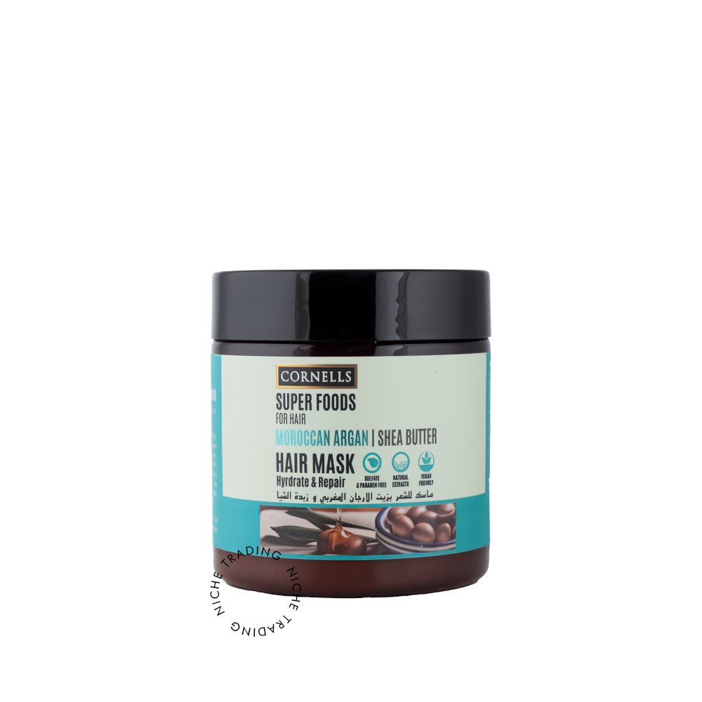 Cornells Super Foods Hair Mask Moroccan Argan /shea Butter 475ml
