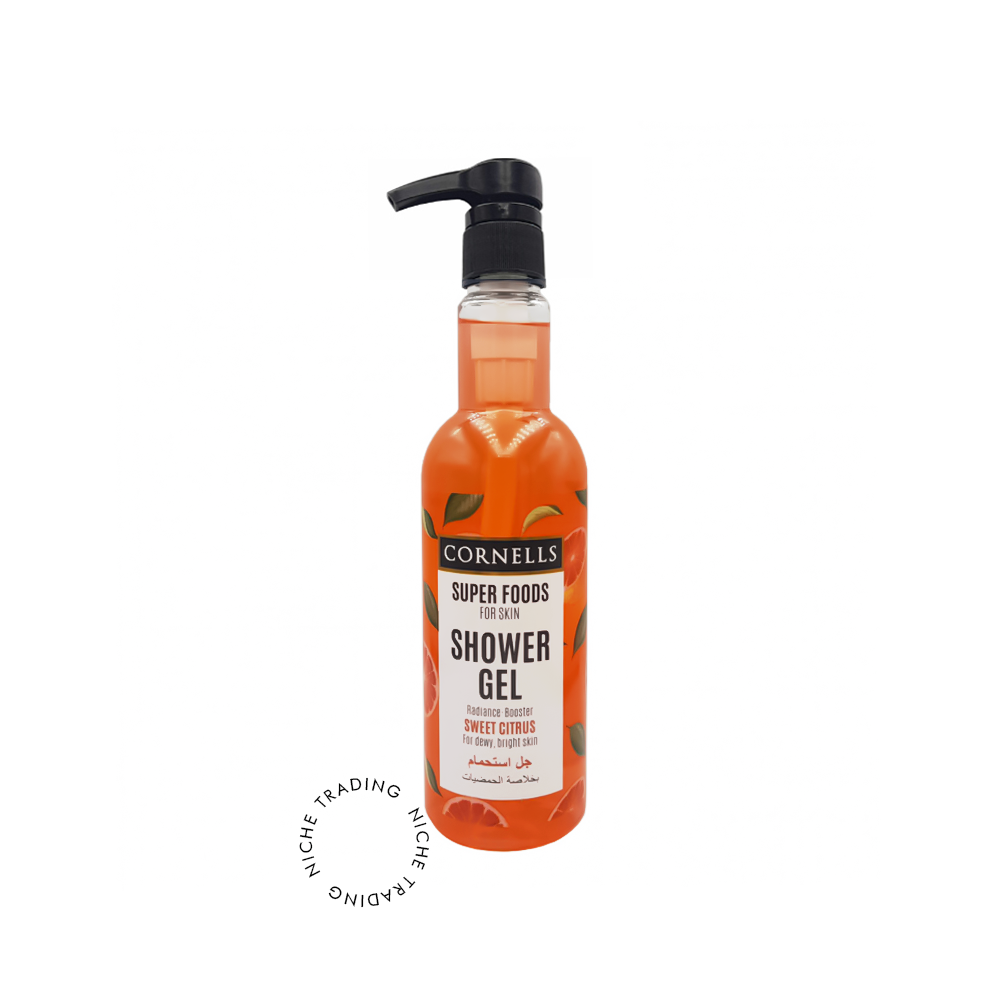 Cornells Sweet Citrus Body Lotion Super Foods for Skin 500ml - Cornells | Niche Trading Qatar
