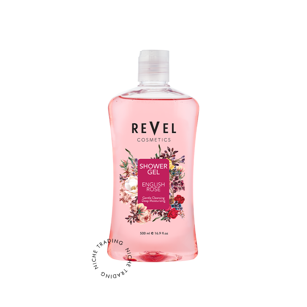 Revel English Rose Shower Gel 500ml - Revel | Niche Trading Qatar
