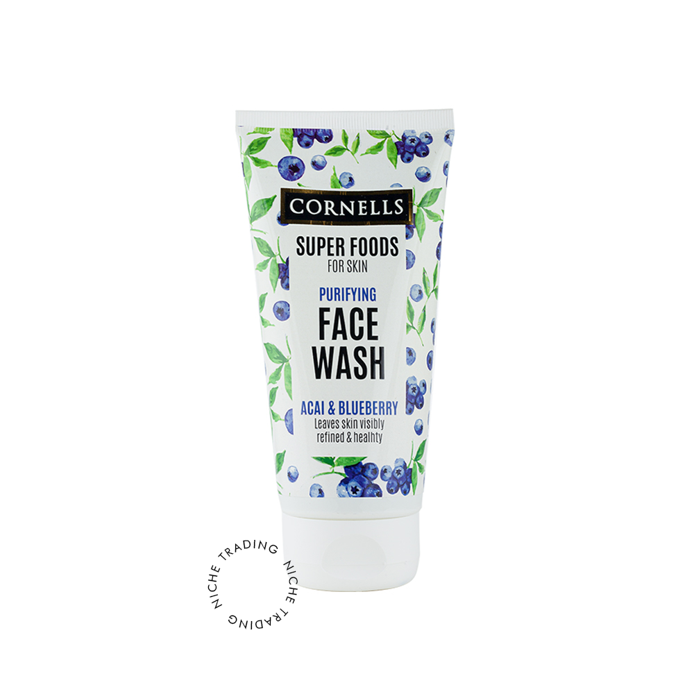 Cornells Acai &blueberrry Face Wash Super Foods for Skin 150ml