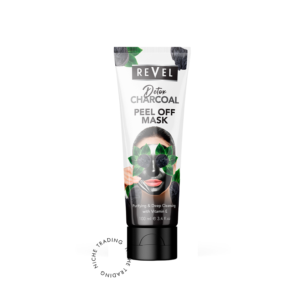 Revel Peel Off Mask Charcoal 100ml - Revel | Niche Trading Qatar