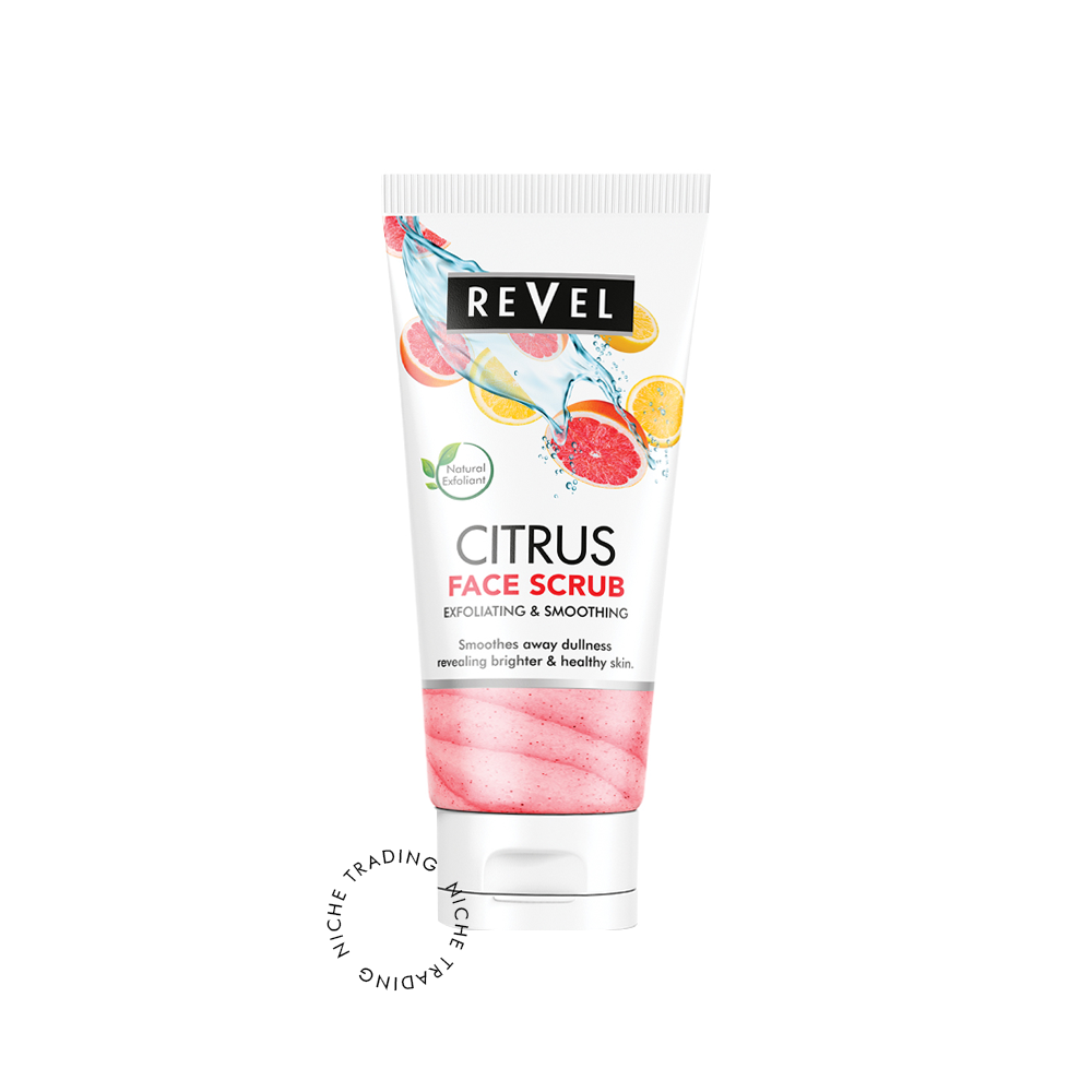 Revel Citrus Instant Glow Face Scrub 150ml