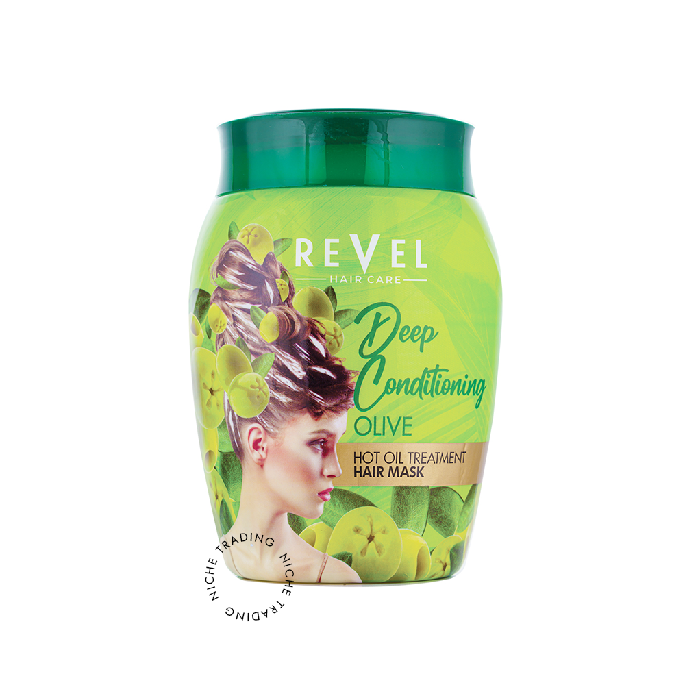 Revel Hair Oil Treatment Hair Mask Olive Deep Conditioning 1000ml