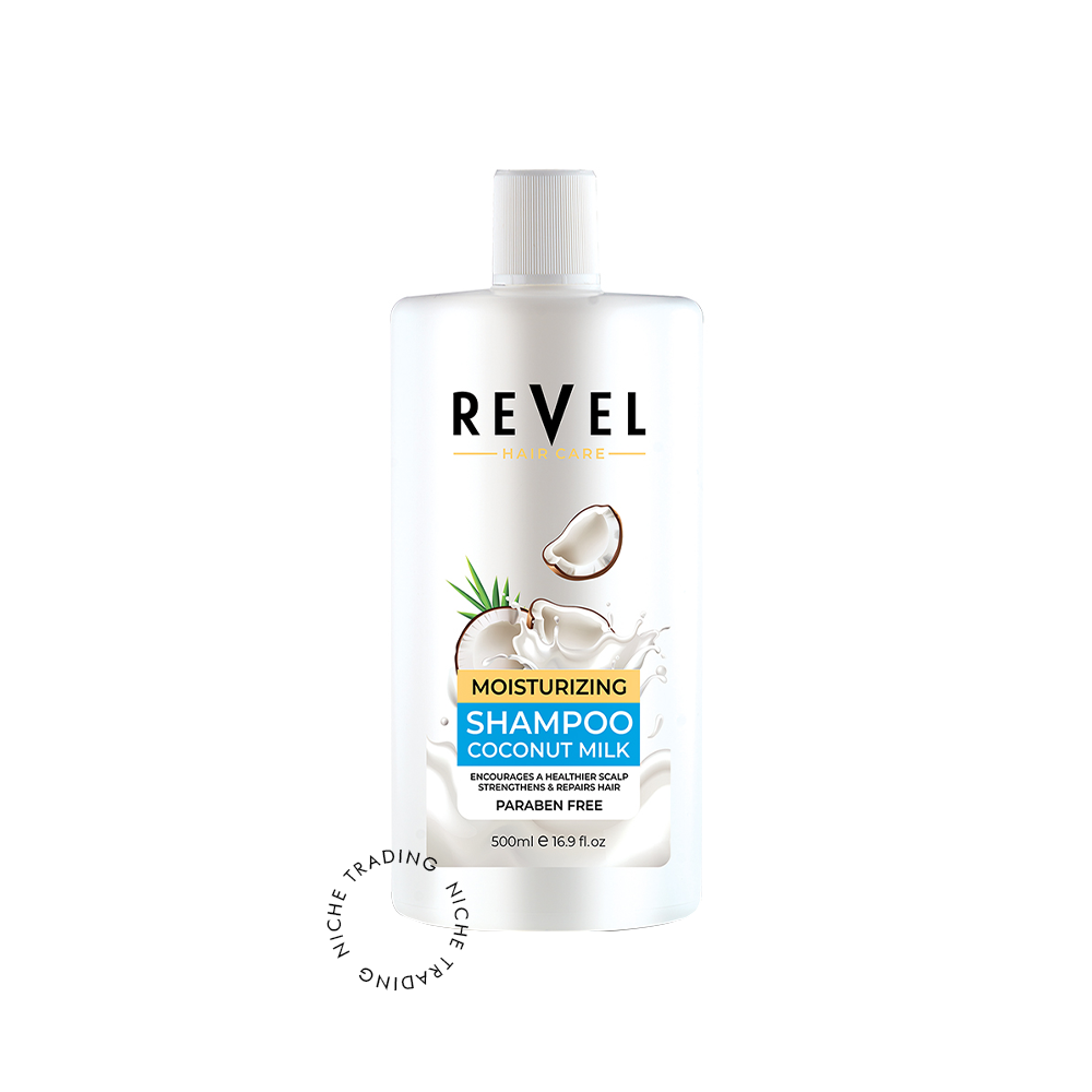 Revel Coconut Milk Shampoo 500ml - Revel | Niche Trading Qatar