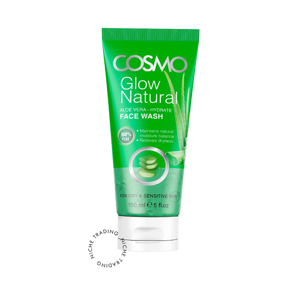 Cosmo Aloe Vera Glow Natural Face Wash 150ml