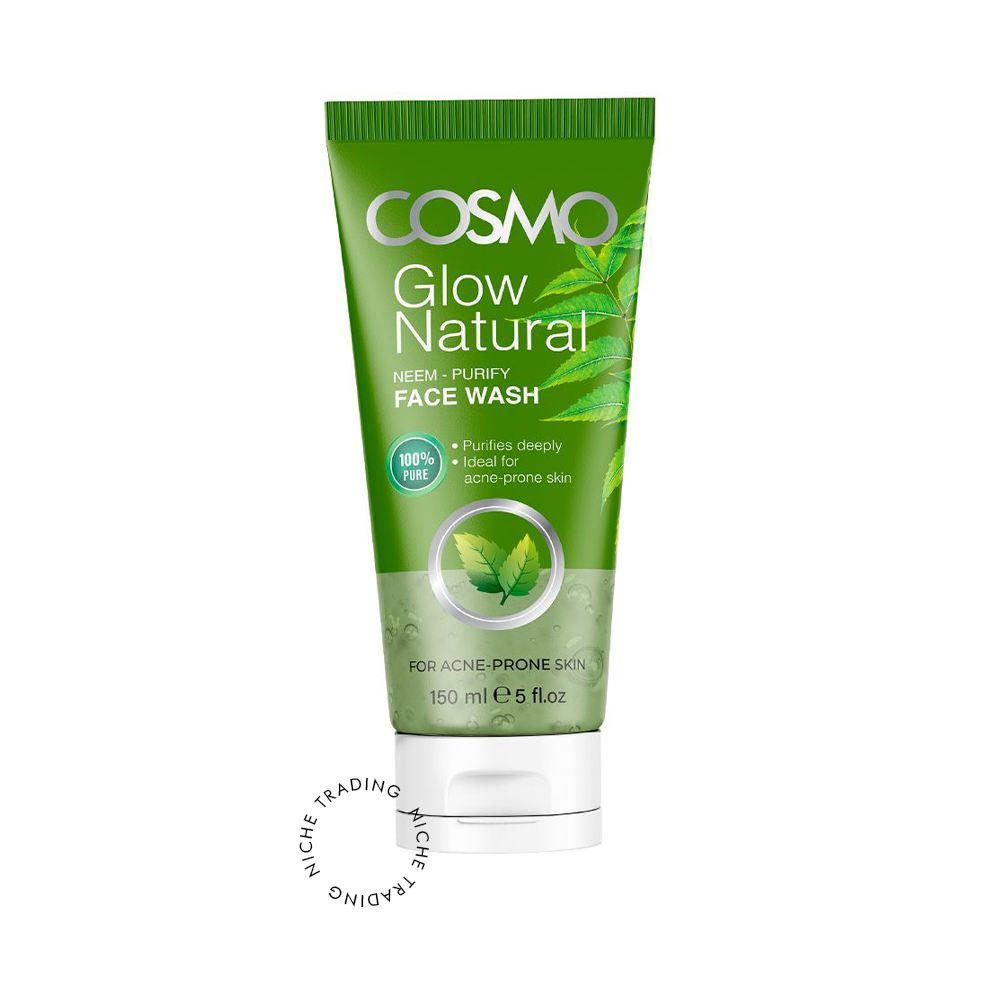 Cosmo Neem Glow Natural Face Wash 150ml - Cosmo | Niche Trading Qatar