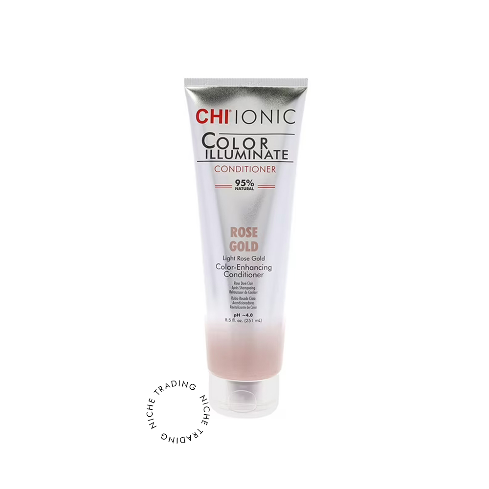 Chi Color Illuminate Conditioner - Rose Gold 8.5 Fl. Oz.