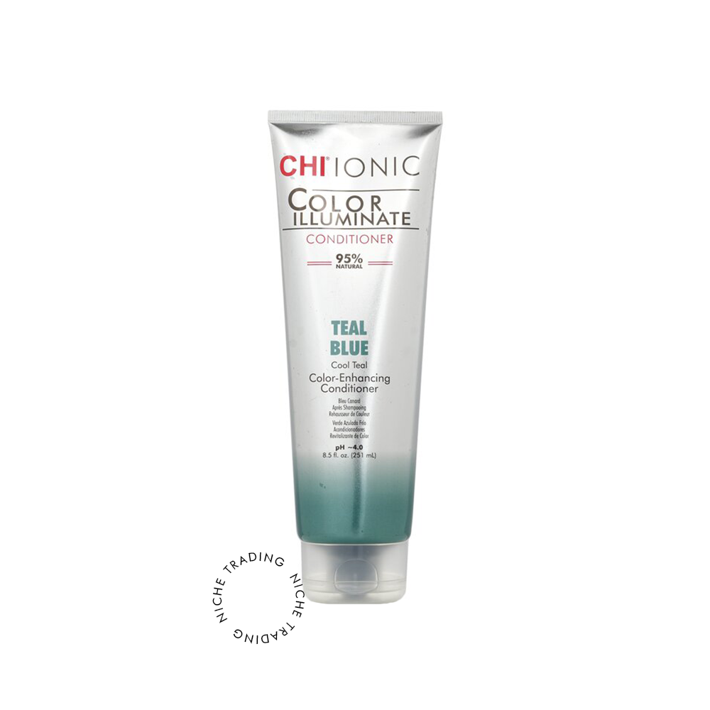 Chi Color Illuminate Conditioner - Teal Blue 8.5 Fl. Oz.