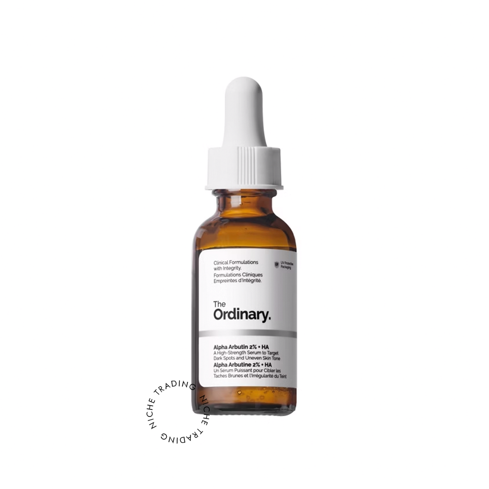 The Ordinary Alpha Arbutin 2% + HA Concentrated Serum 30ml/1oz - The Ordinary | Niche Trading Qatar