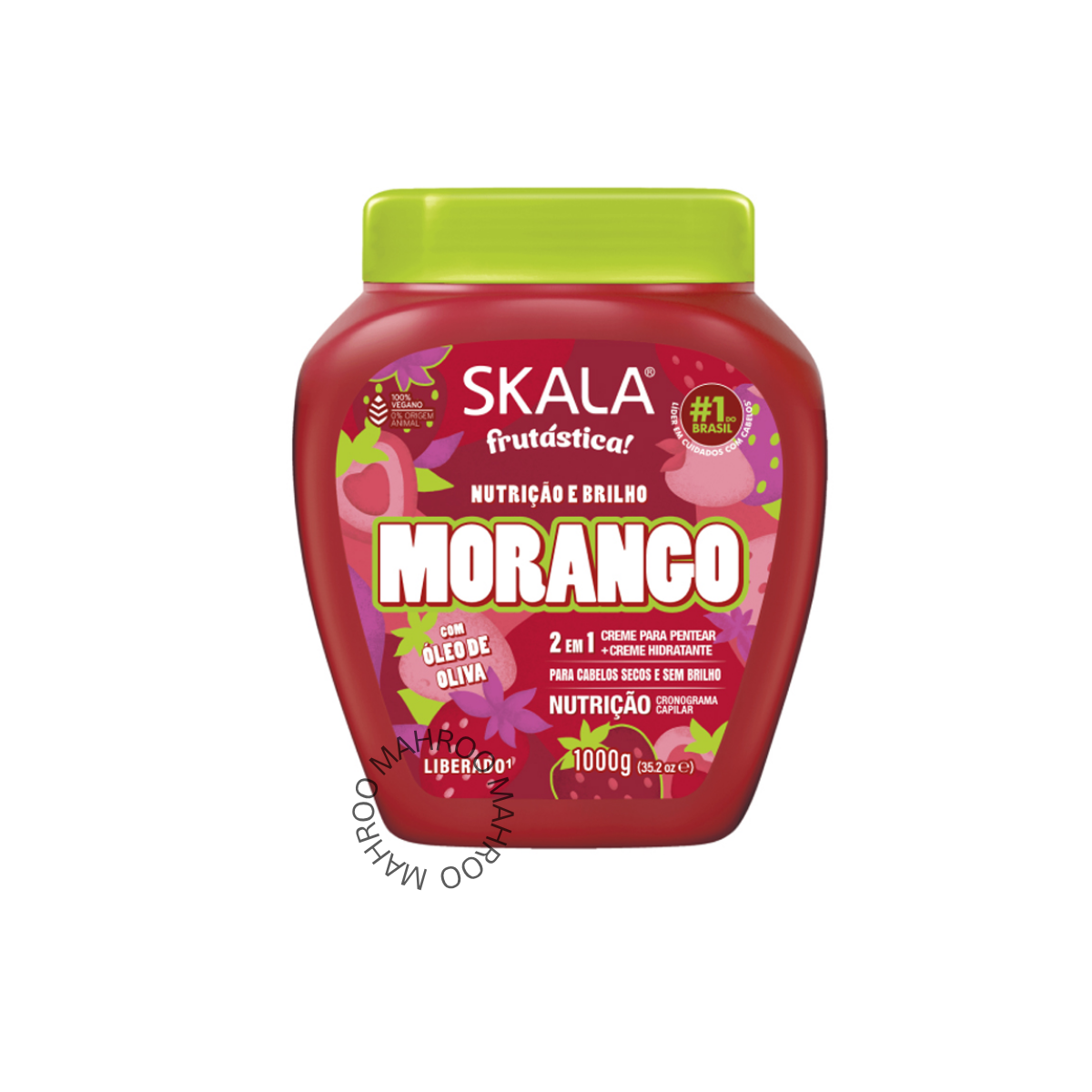 SKALA FRUITASTIC STRAWBERRY 2-IN-1 TREATMENT CREAM AND LEAVE-IN