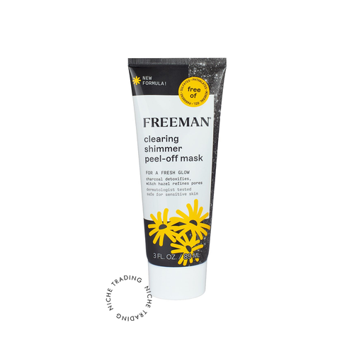 89ml Freeman Shimmer Peel-Off Mask – Clears Pores & Adds Radiance