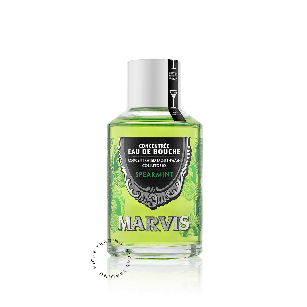 Marvis - Mouthwash Spearmint 120ml - Marvis | Niche Trading Qatar