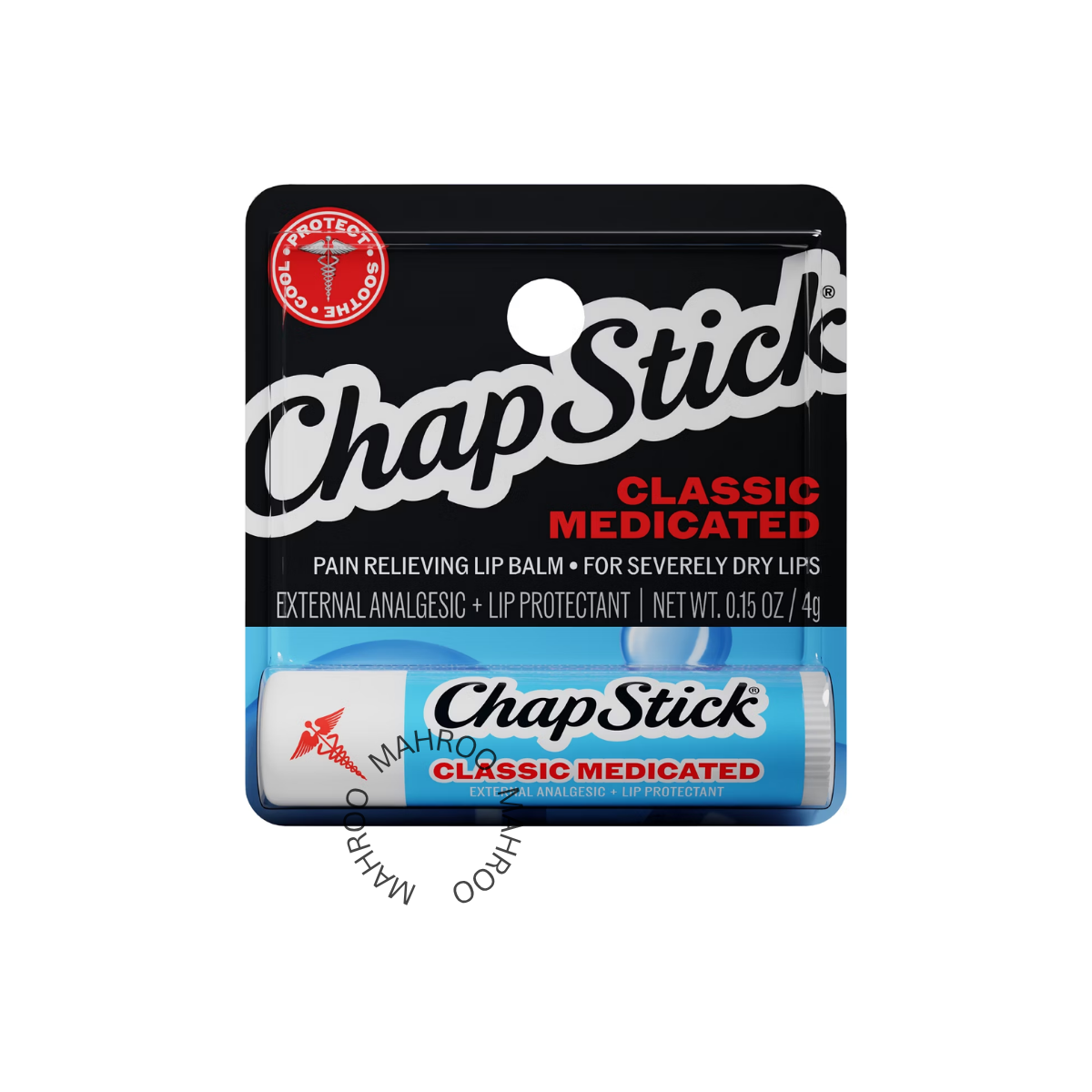 CHAPSTICK MEDICATED 0.15 OZ