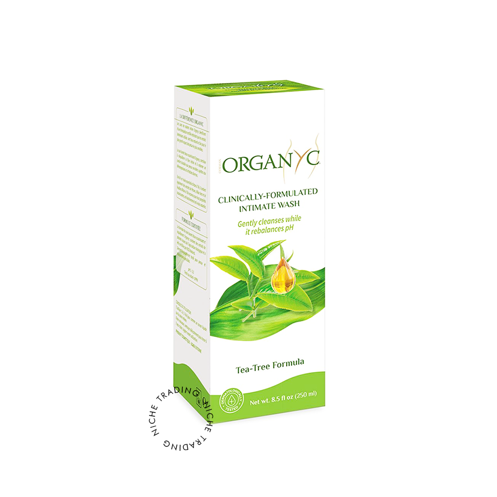 Organyc Intimate Wash With Tea Tree