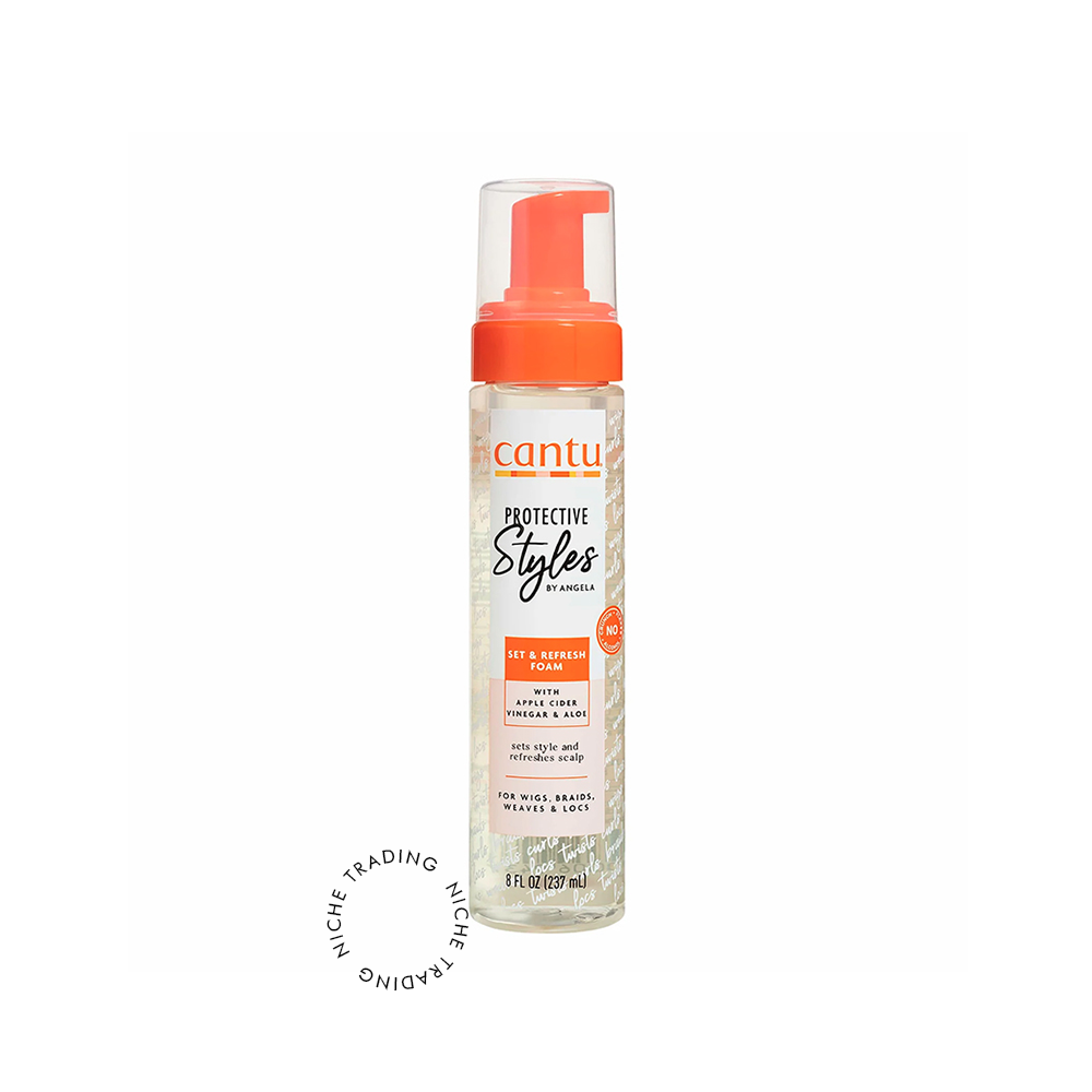Cantu Protective Styles Setting Foam 237ml - Cantu | Niche Trading Qatar