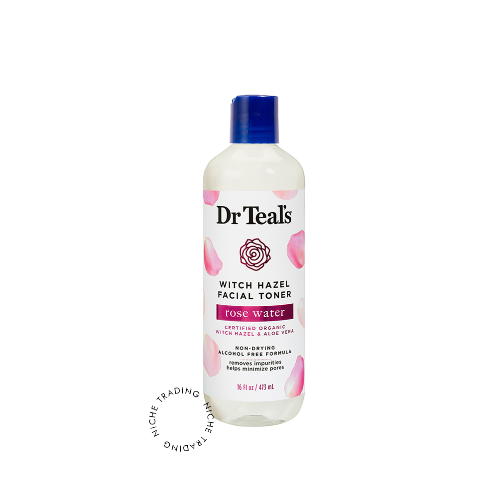 Dr Teal's Rose Witch Hazel Facial Toner 473ml