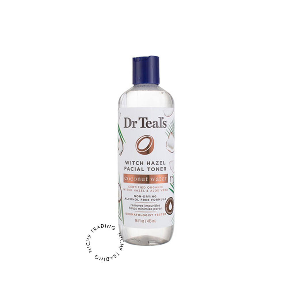 Dr Teals Toner Coconut 473ml - Dr. Teal's | Niche Trading Qatar