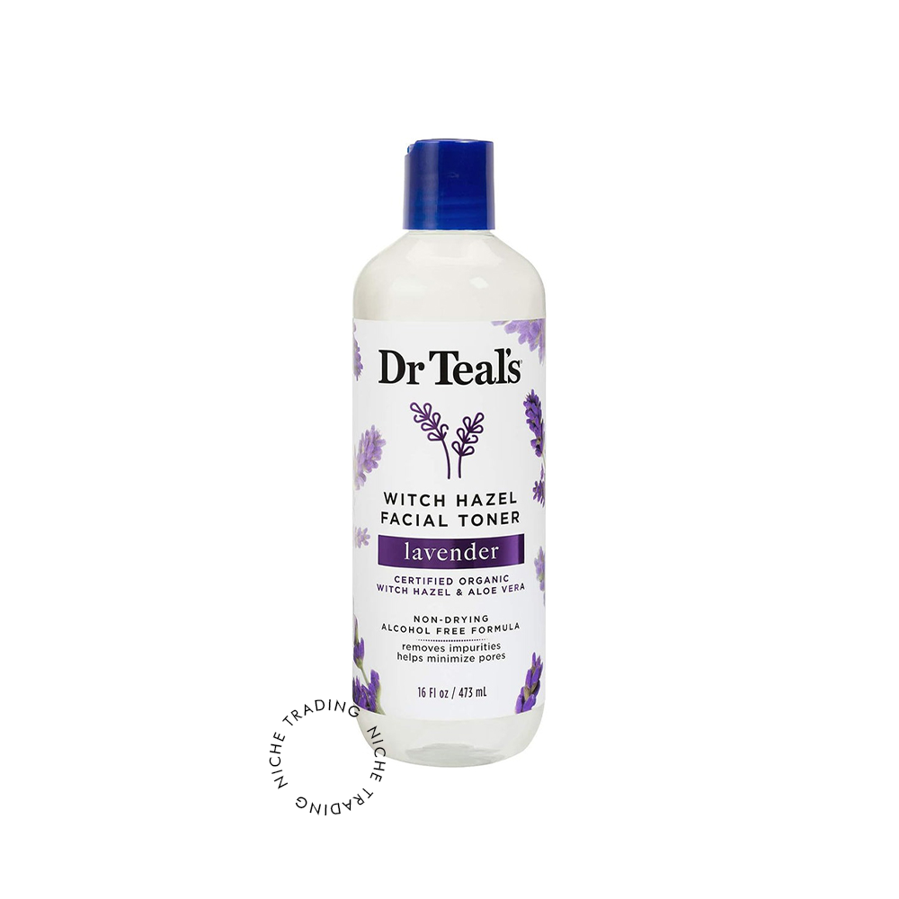 Dr Teals Lavender Toner Organic 473ml - Dr. Teal's | Niche Trading Qatar