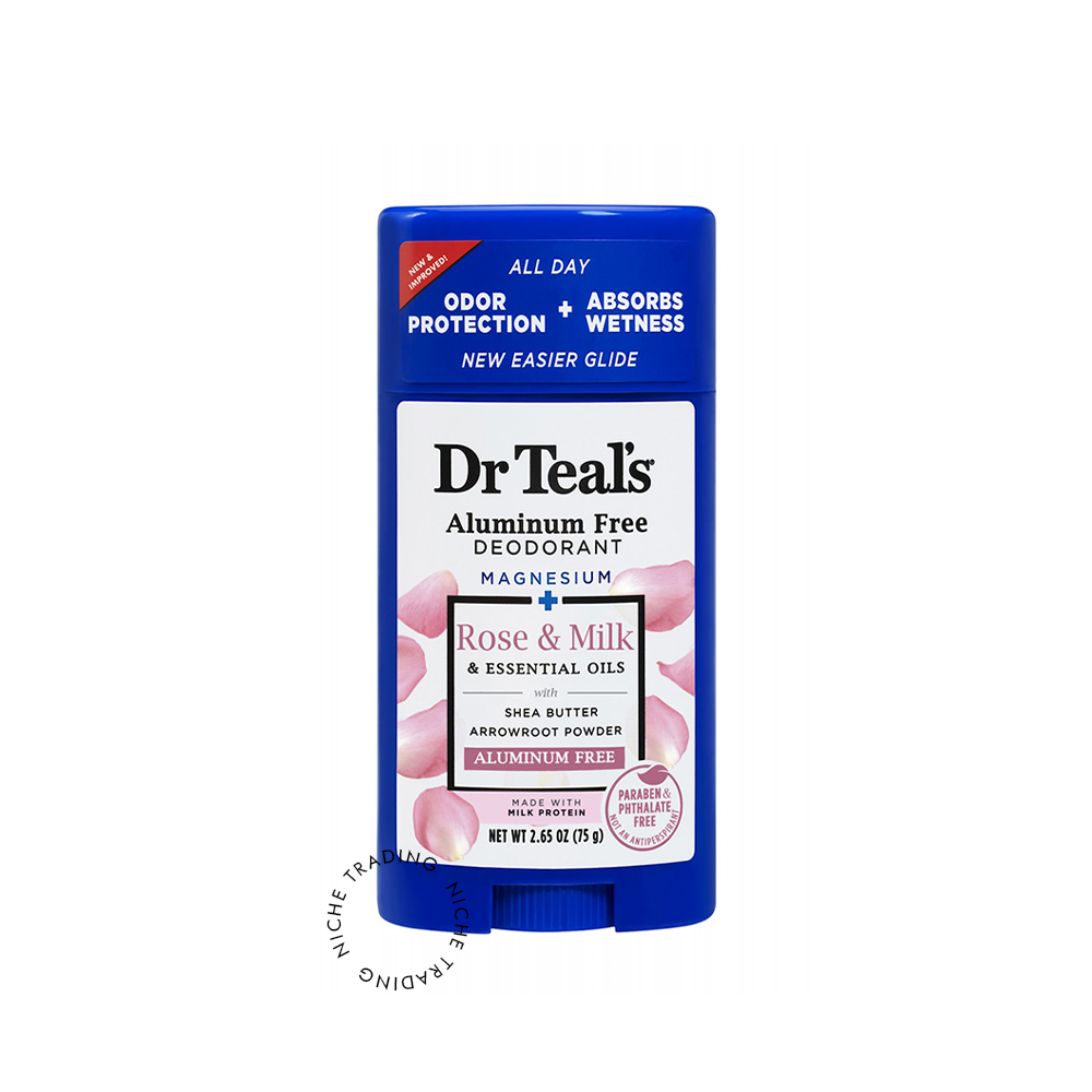 Dr Teal's Rose & Milk Deodorant