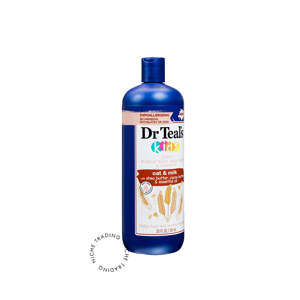 Dr Teals Kids Oat & Milk 3 In 1 Bw 591ml
